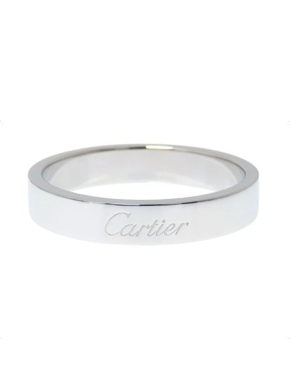 Cartier C de Cartier Ring Platinum 60